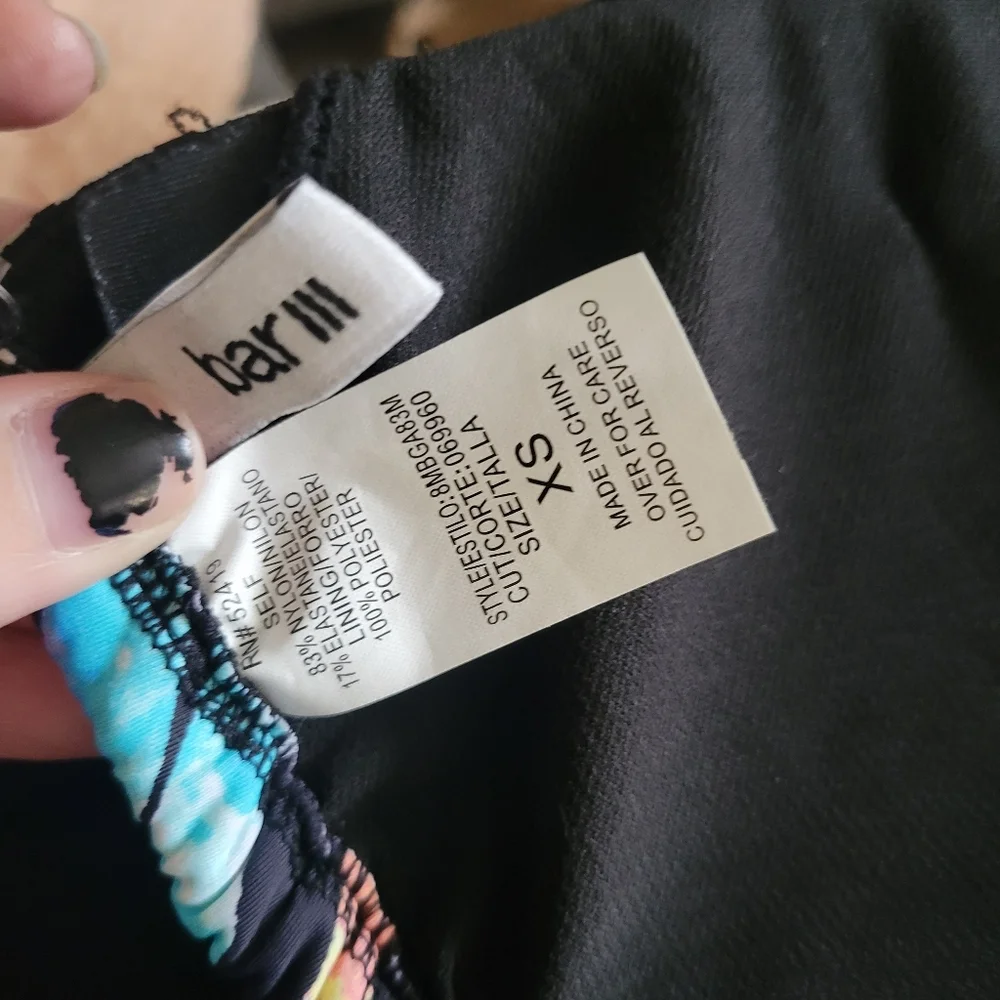 Bar 111 Multicolor Halter Bikini Top - Picture 2 of 2